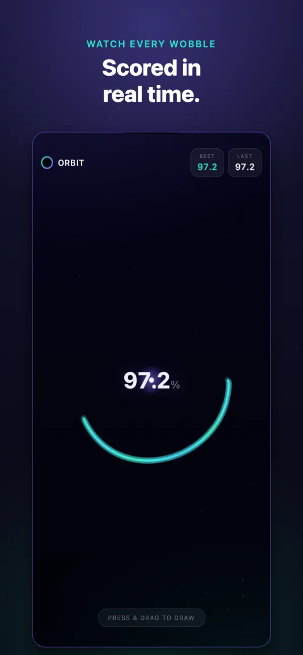 Orbit: Draw a Perfect Circle