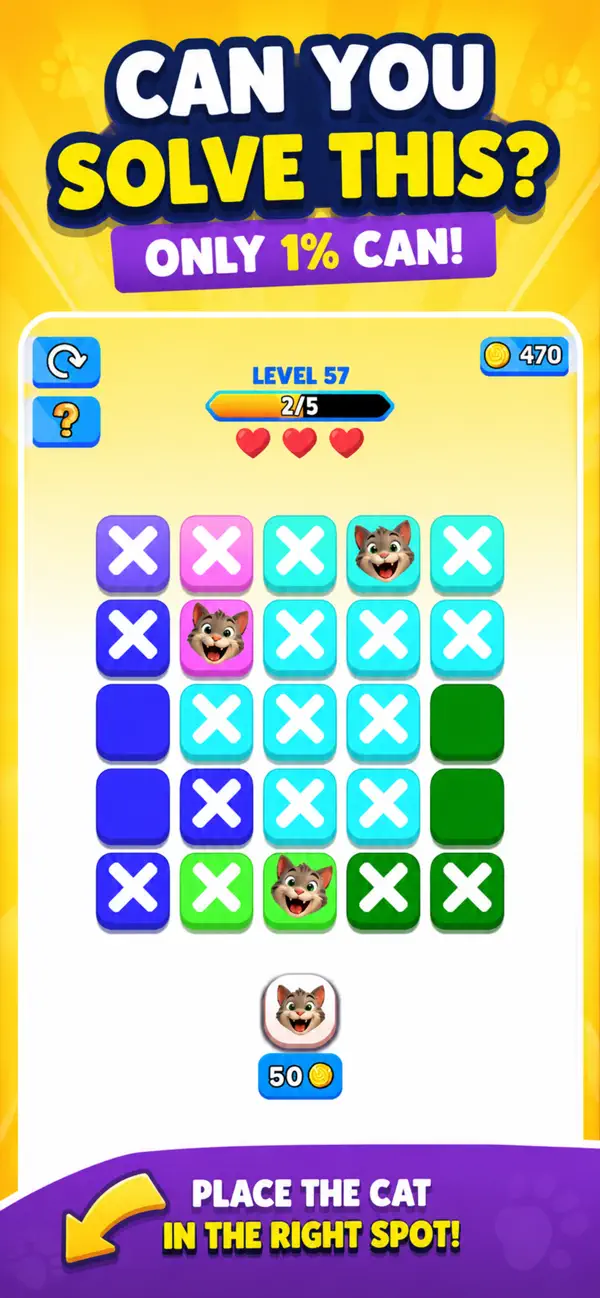 Meow Logic: Cat Puzzle Game