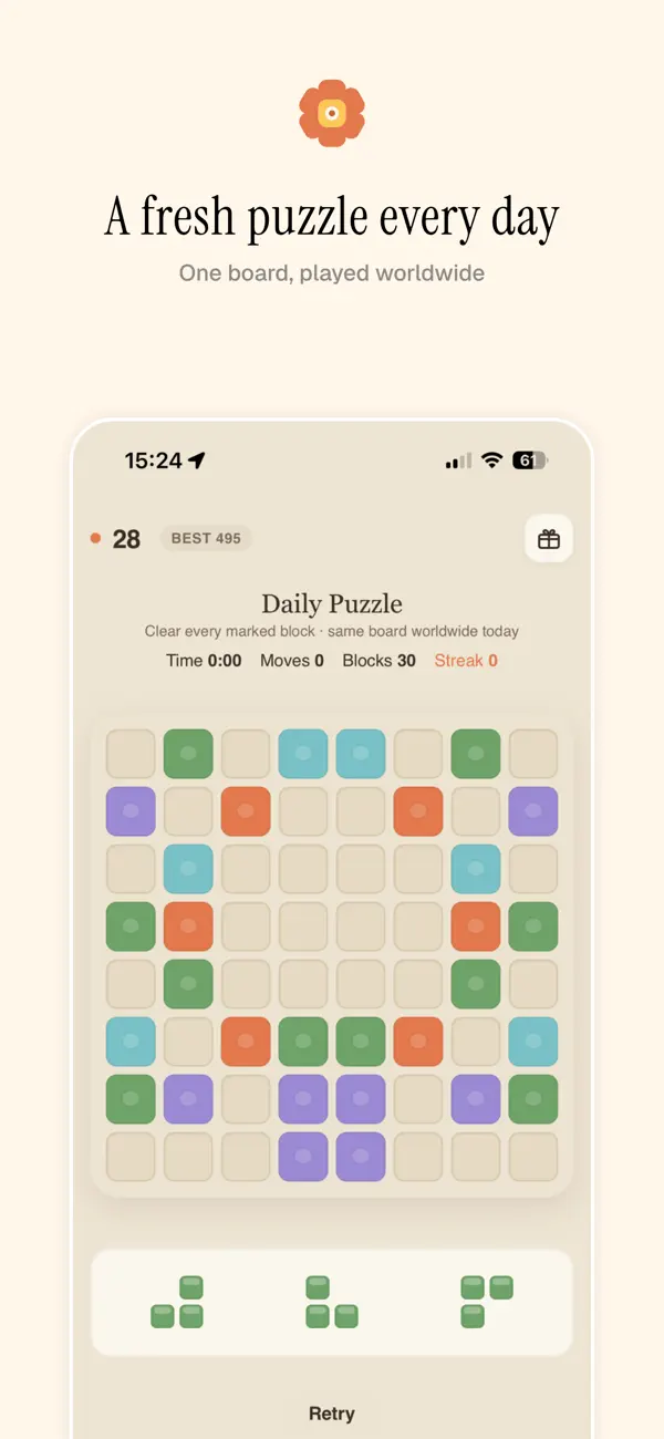 Bloom: Cozy Block Puzzle