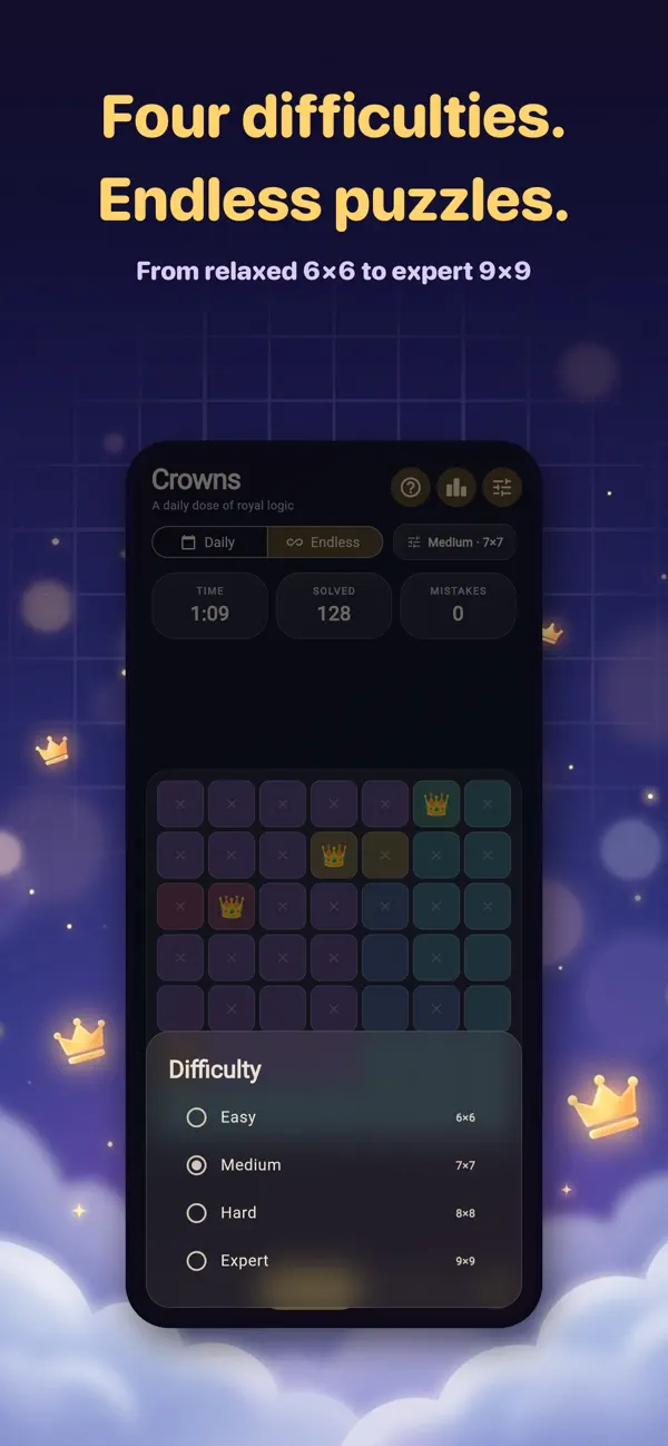 Crowns — Daily Logic