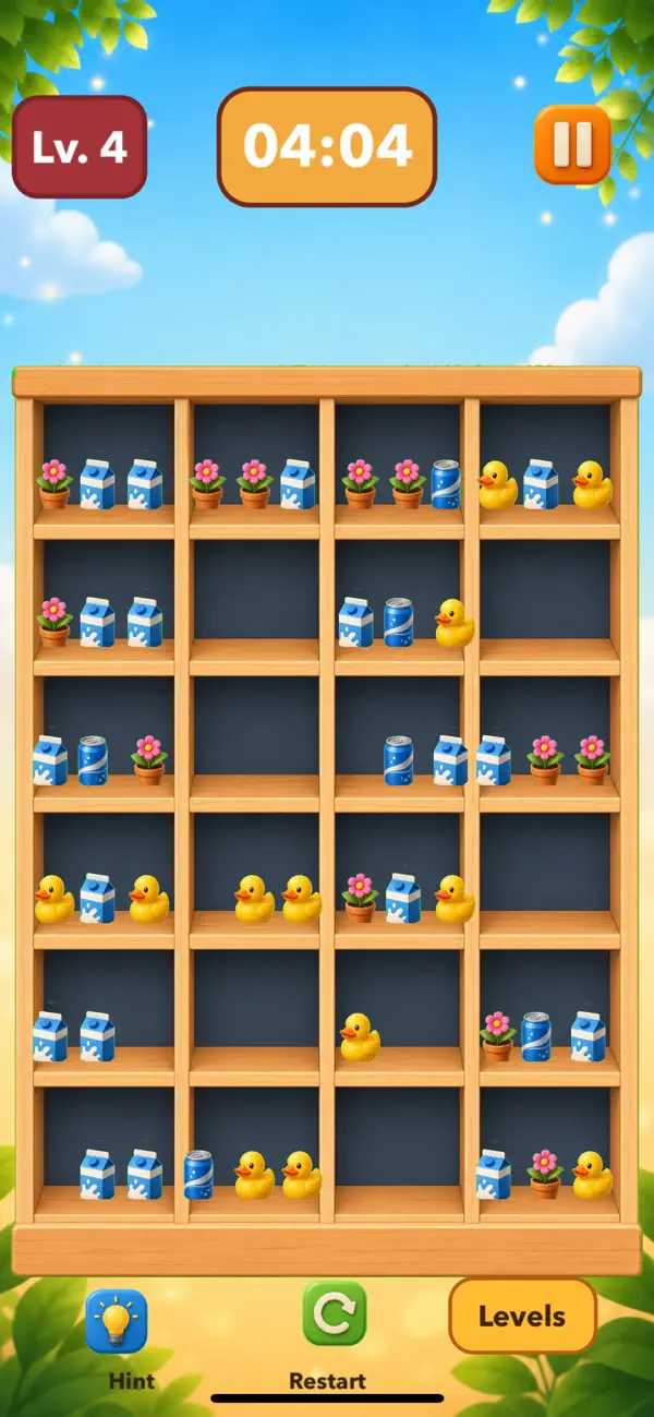 Sorty Shelves