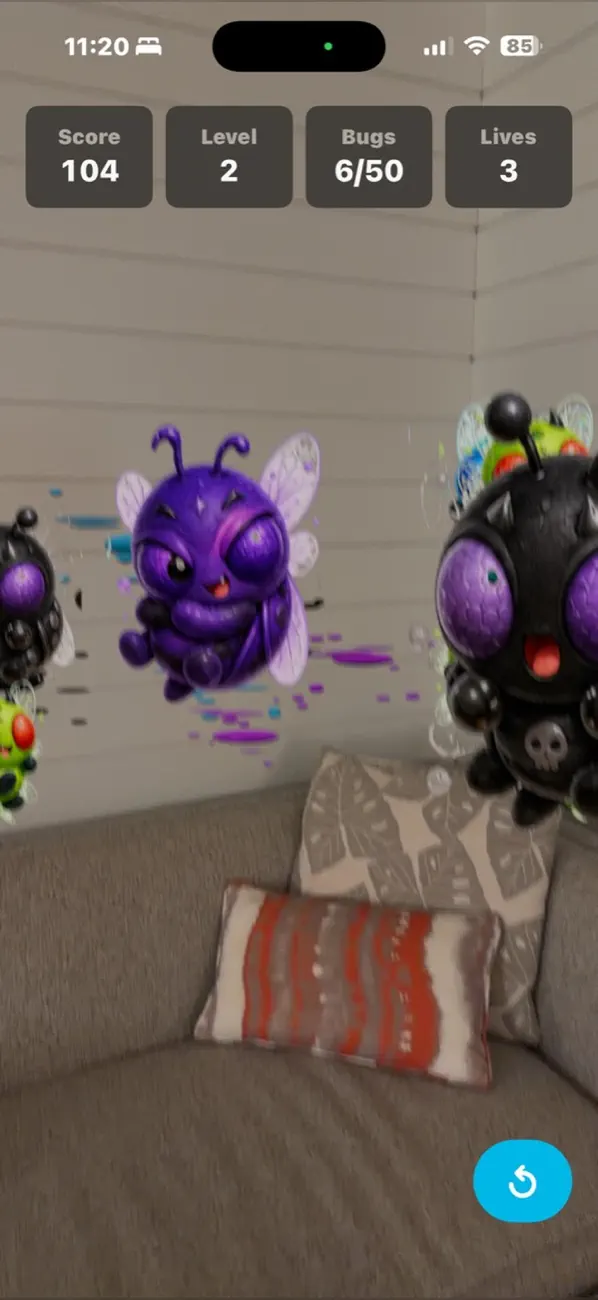 Bug Splash AR