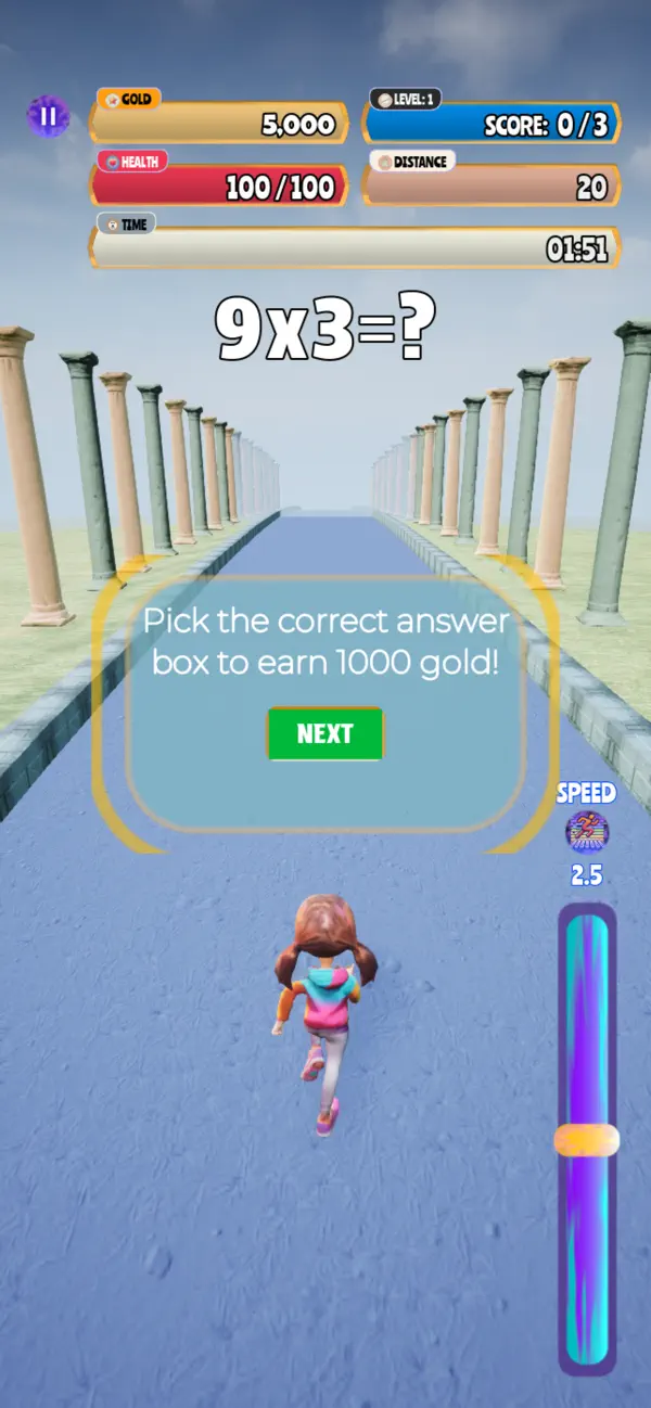 Arithmetic Run