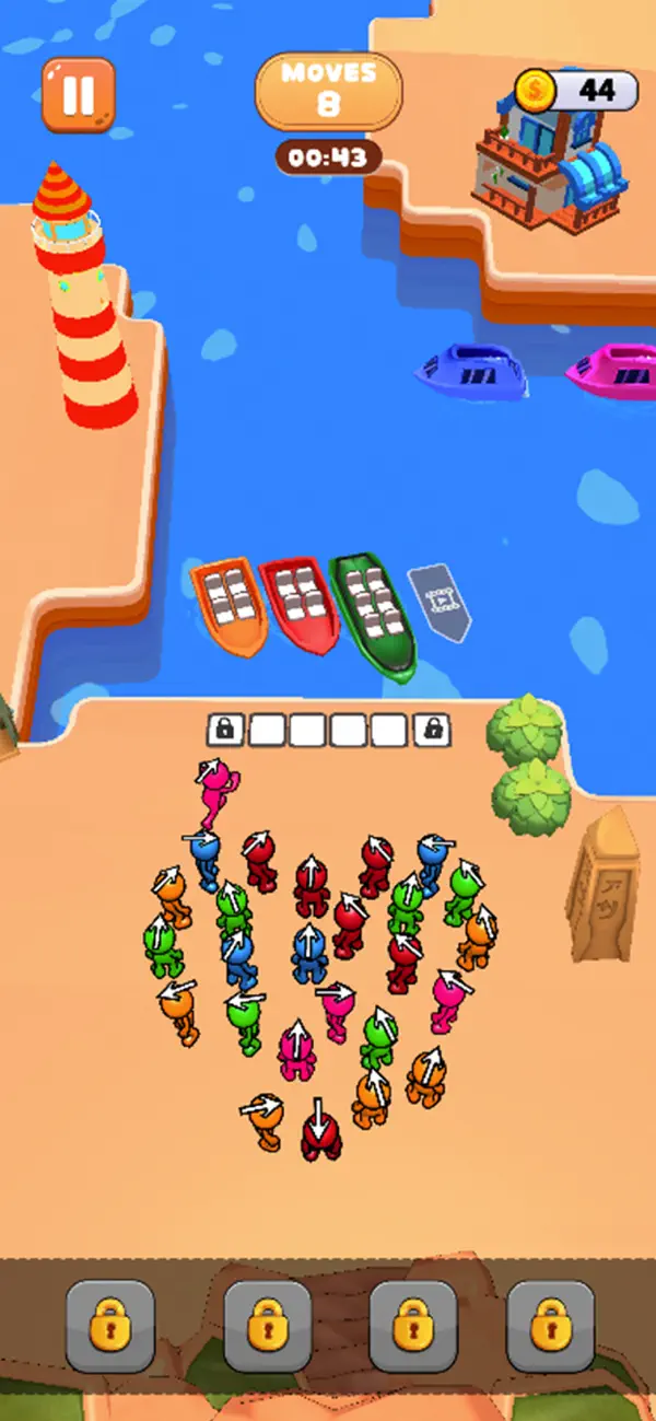Crazy Crowd Puzzle Game