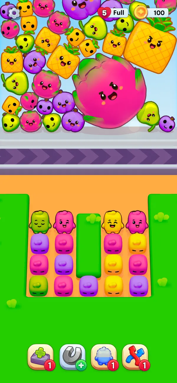 Color Pipets Jam: Fruit Puzzle