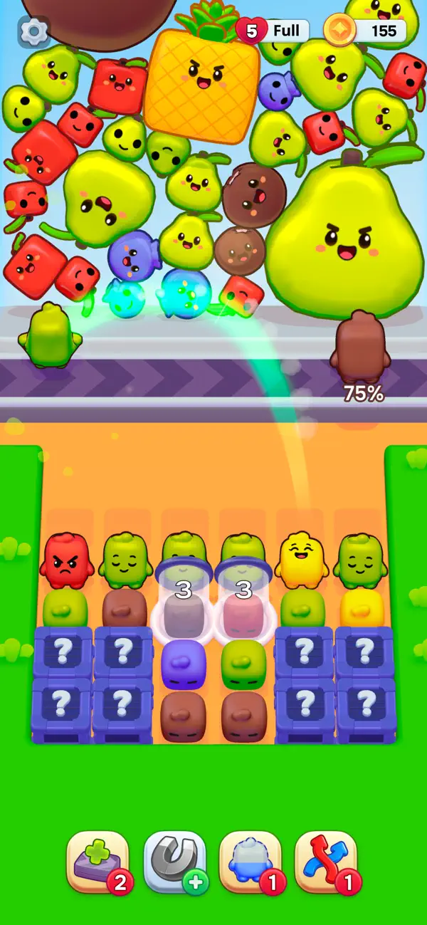 Color Pipets Jam: Fruit Puzzle