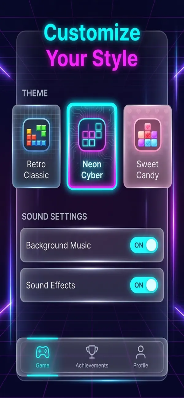 Neon Block Rush