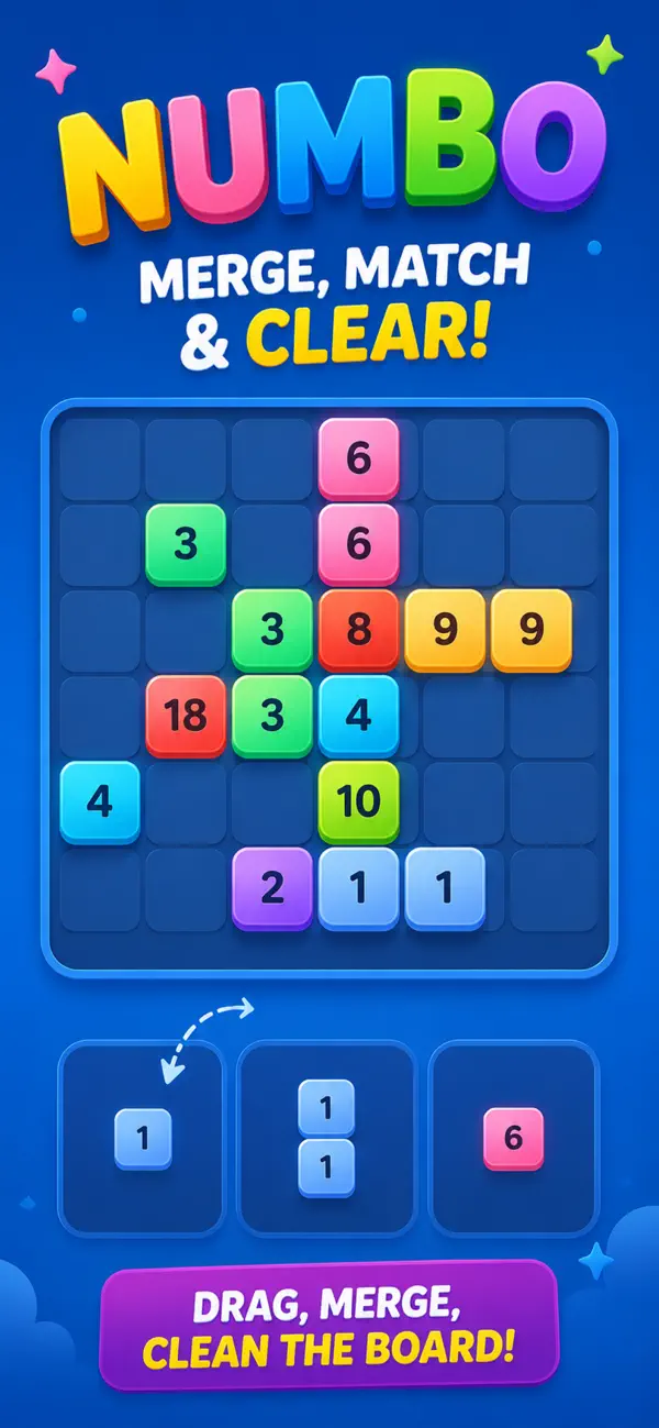 Numbo: Number Merge Puzzle