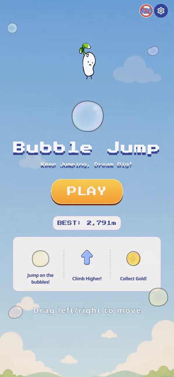 Bubble Jump: Cozy Skies