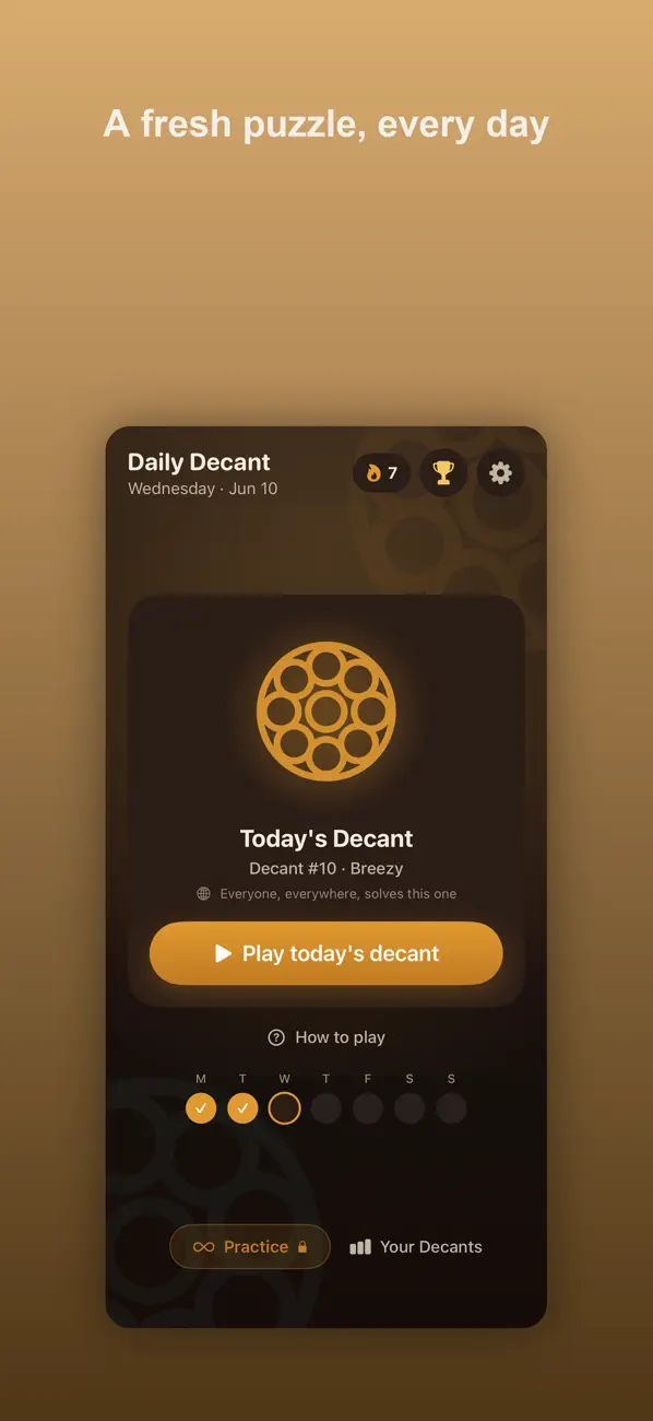 Daily Decant: Color Sort