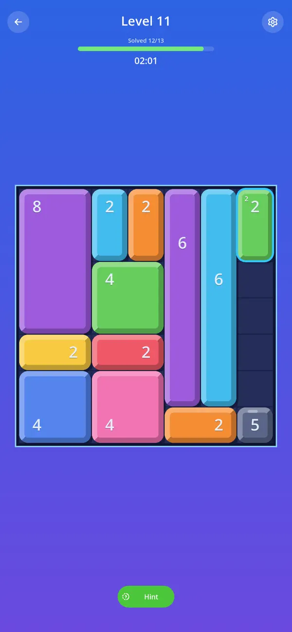 Numbox: Number Frame Puzzle