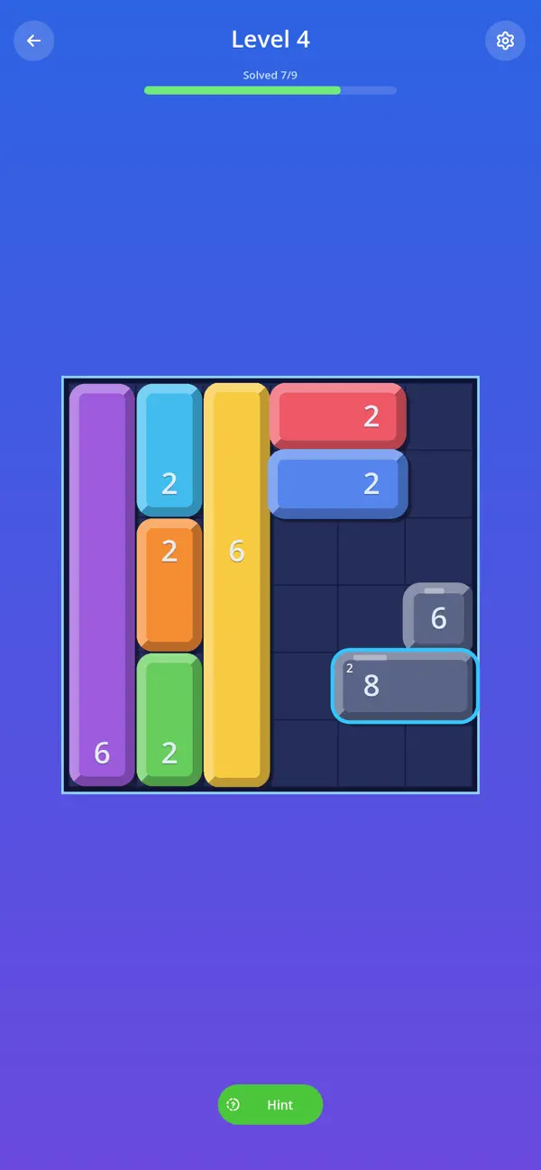 Numbox: Number Frame Puzzle