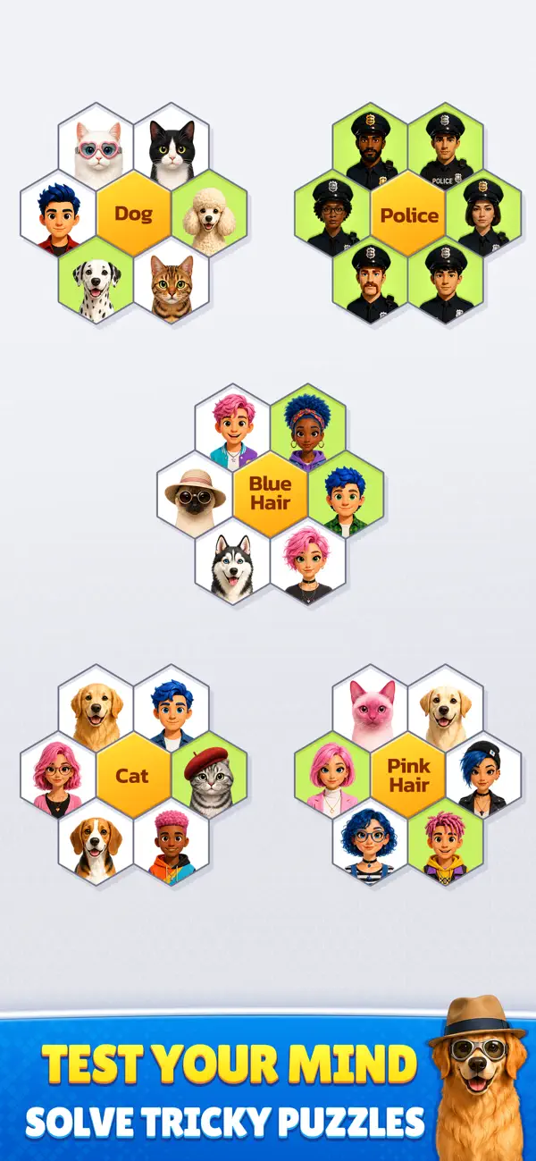 Hexa Category Sort: Emoji Game