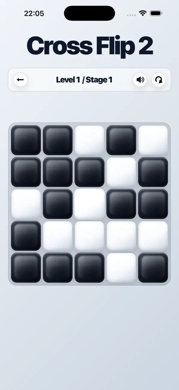 Cross Flip2: Brain Puzzle