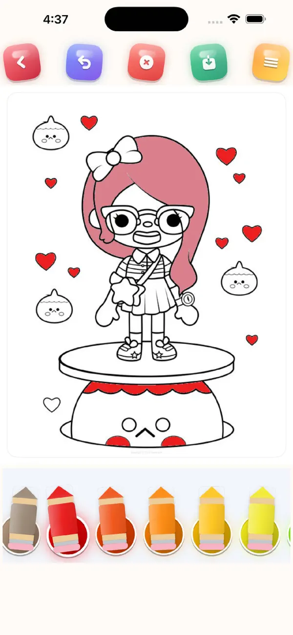 T-Life Coloring: Cute Town