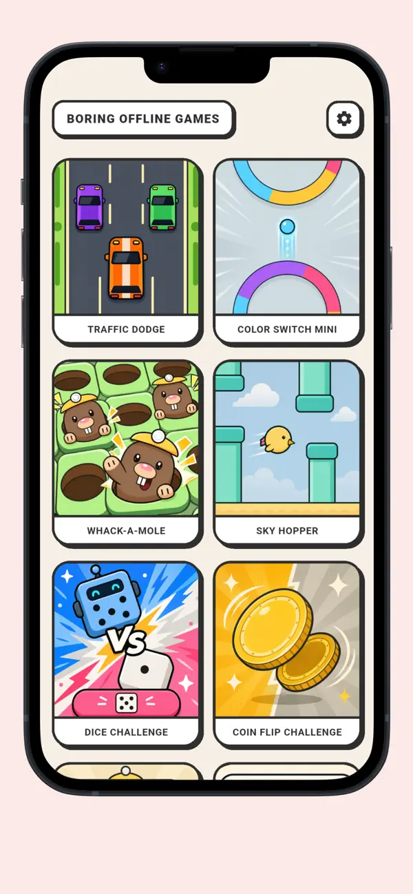 Boring Offline Games