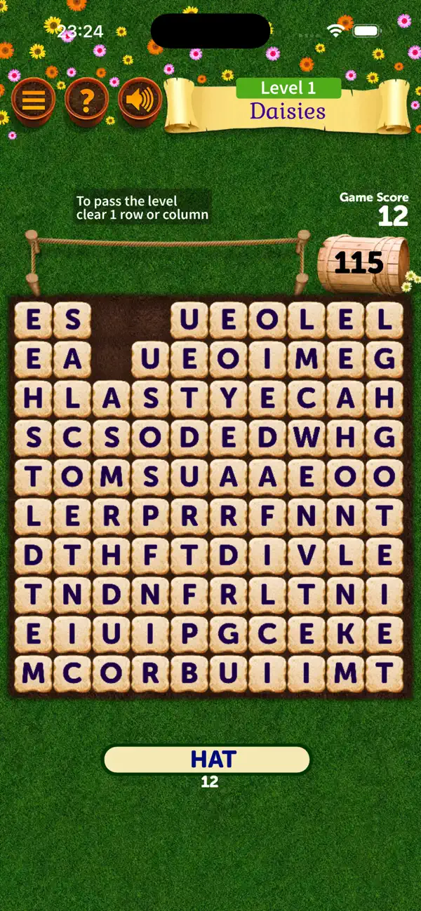 Garden Bloom Letters