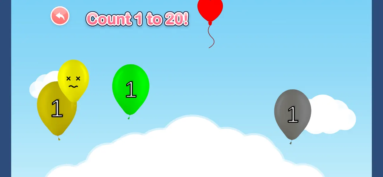 Balloon Pop Tiny Learning Game