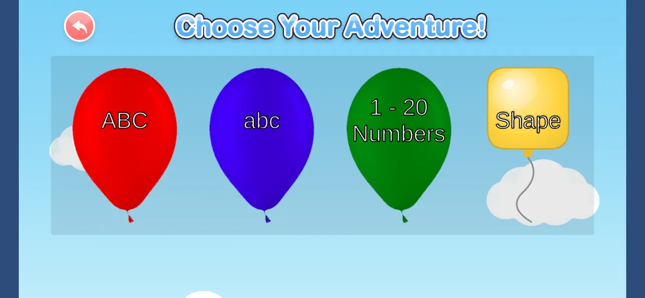 Balloon Pop Tiny Learning Game