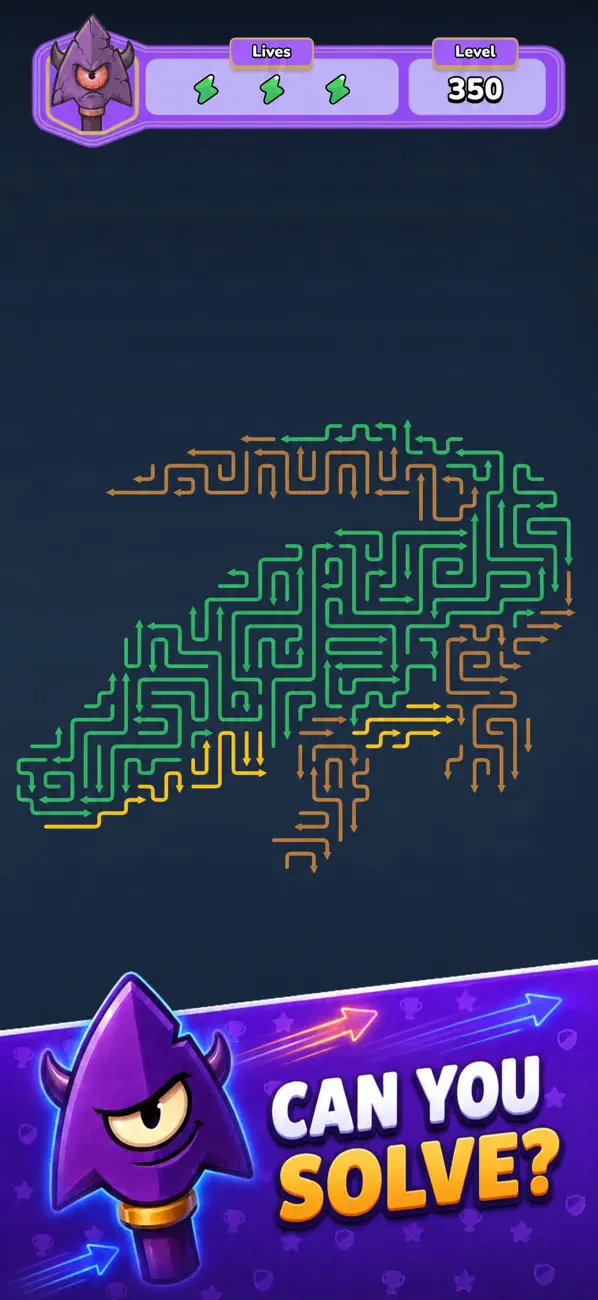 Art Puzzle - Arrow Flow