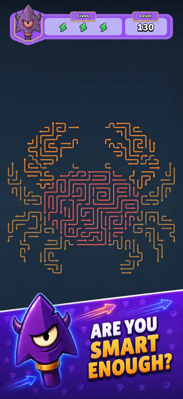 Art Puzzle - Arrow Flow