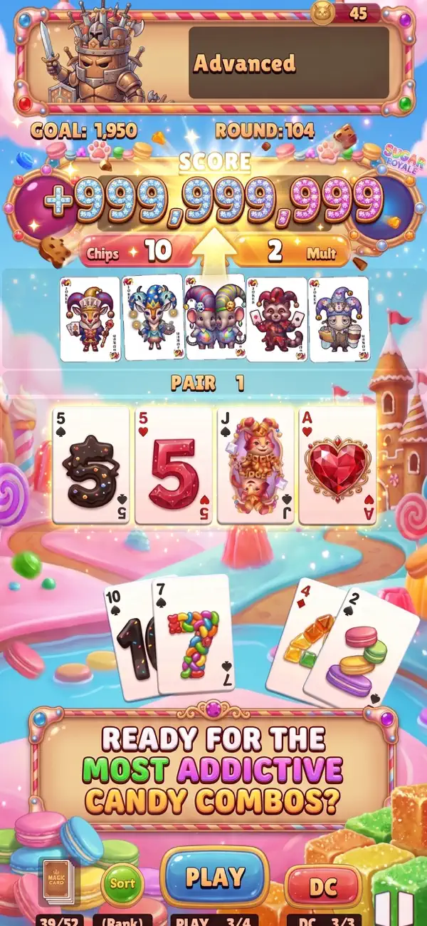 Sugar Royale: Card Roguelike