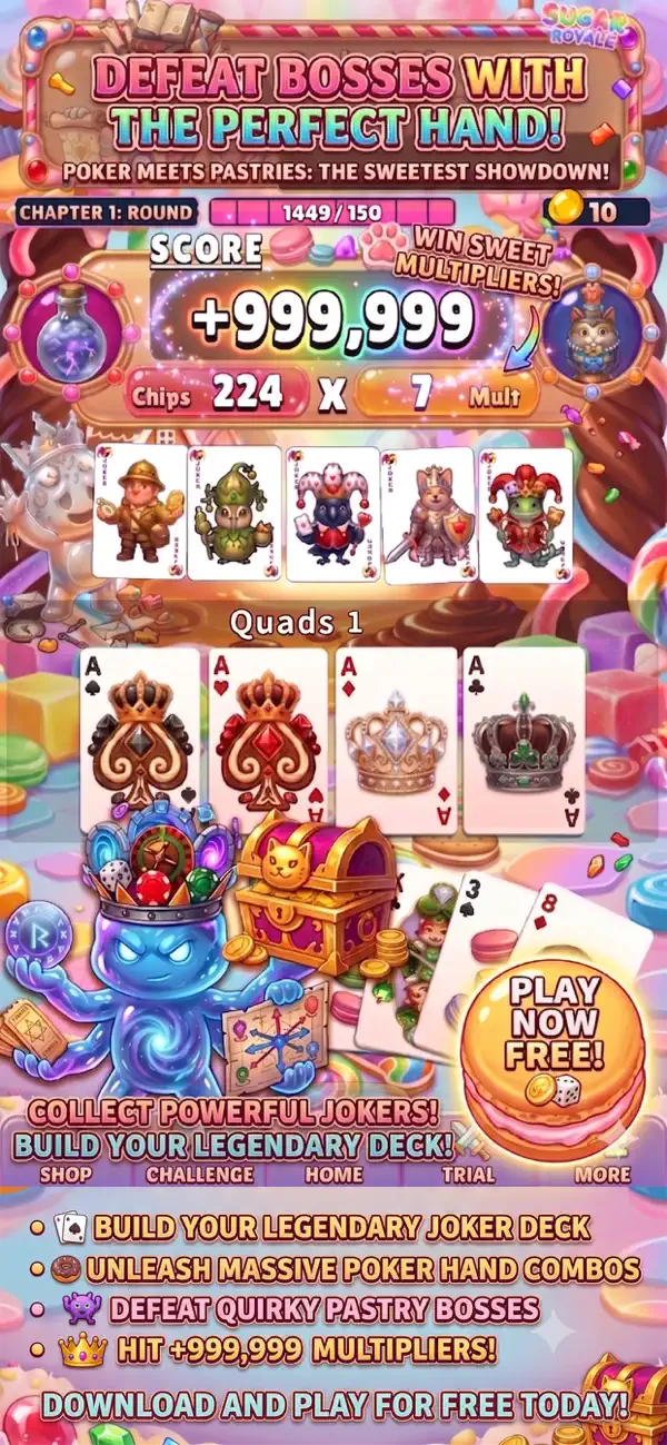 Sugar Royale: Card Roguelike