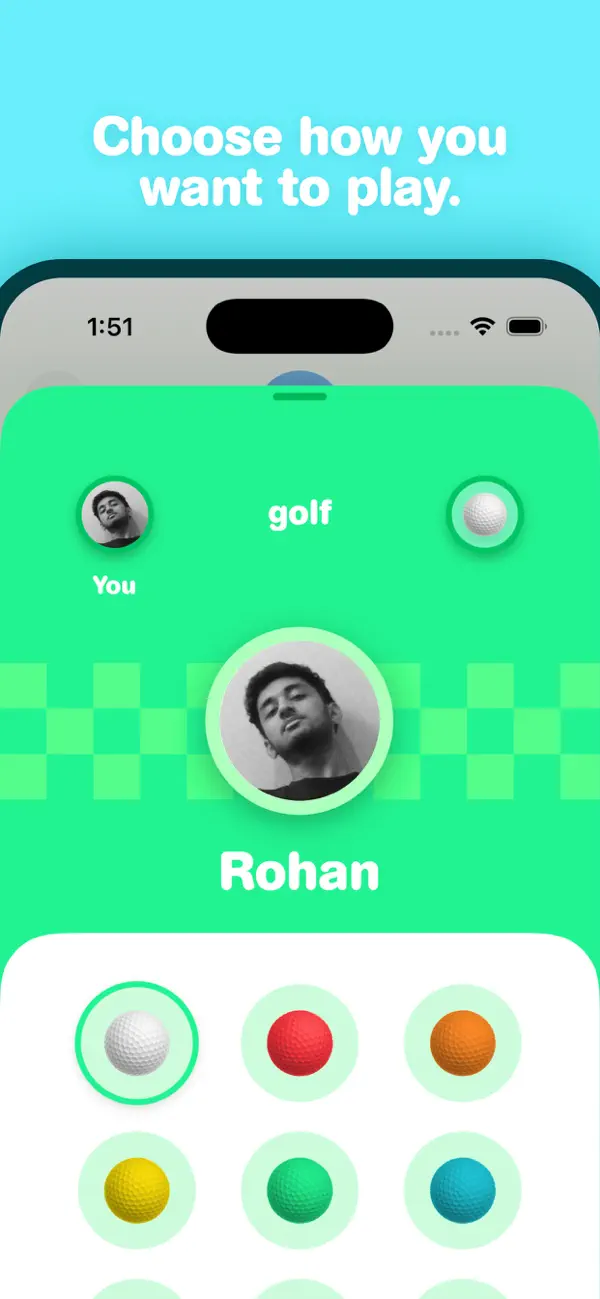 golf - the card game