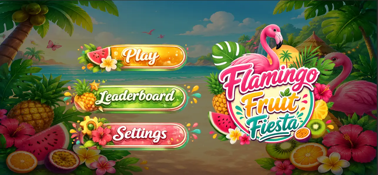 Flamingo Fruit Fiesta