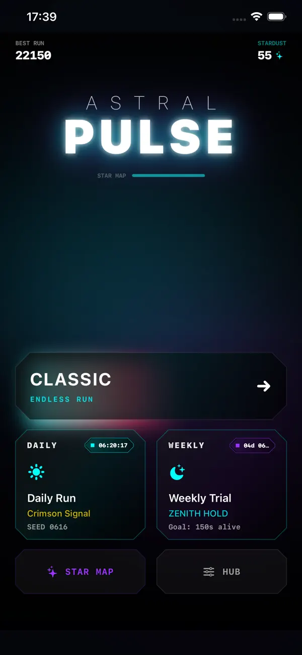 Astral Pulse: Fast Tap Arcade