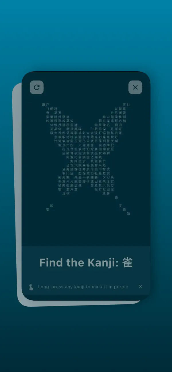 Kanji Chaos: Hidden Signs