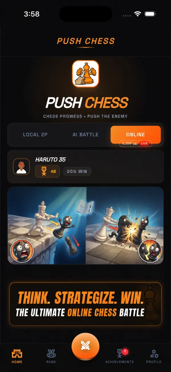 Push Chess Online