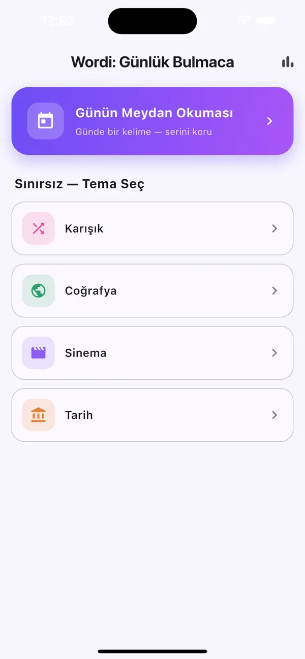 Wordi: Günlük Bulmaca