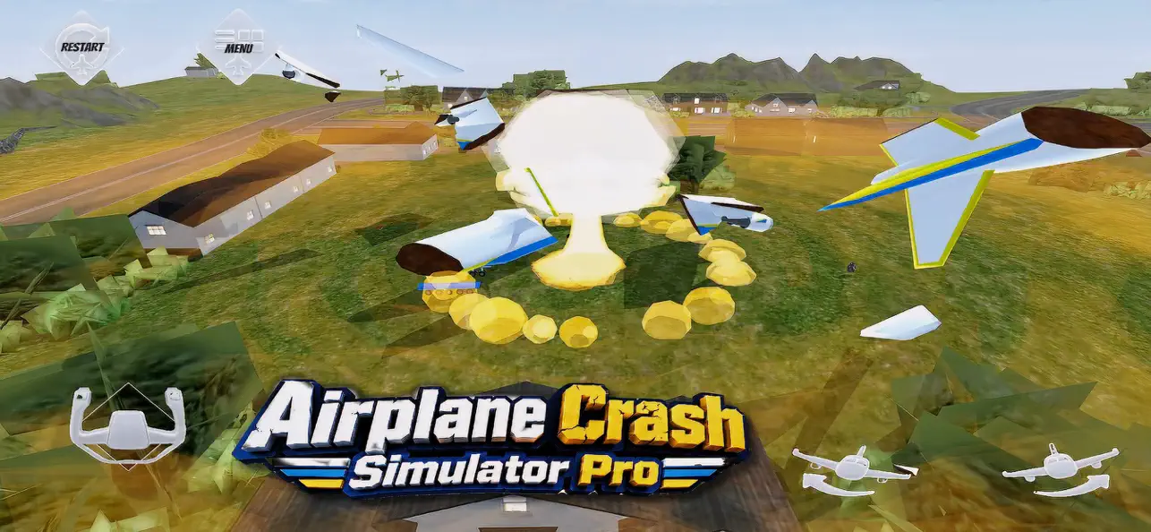 Airplane Crash Simulator Pro