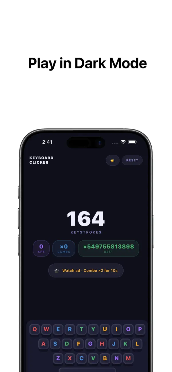 Keyboard Clicker: Let's click