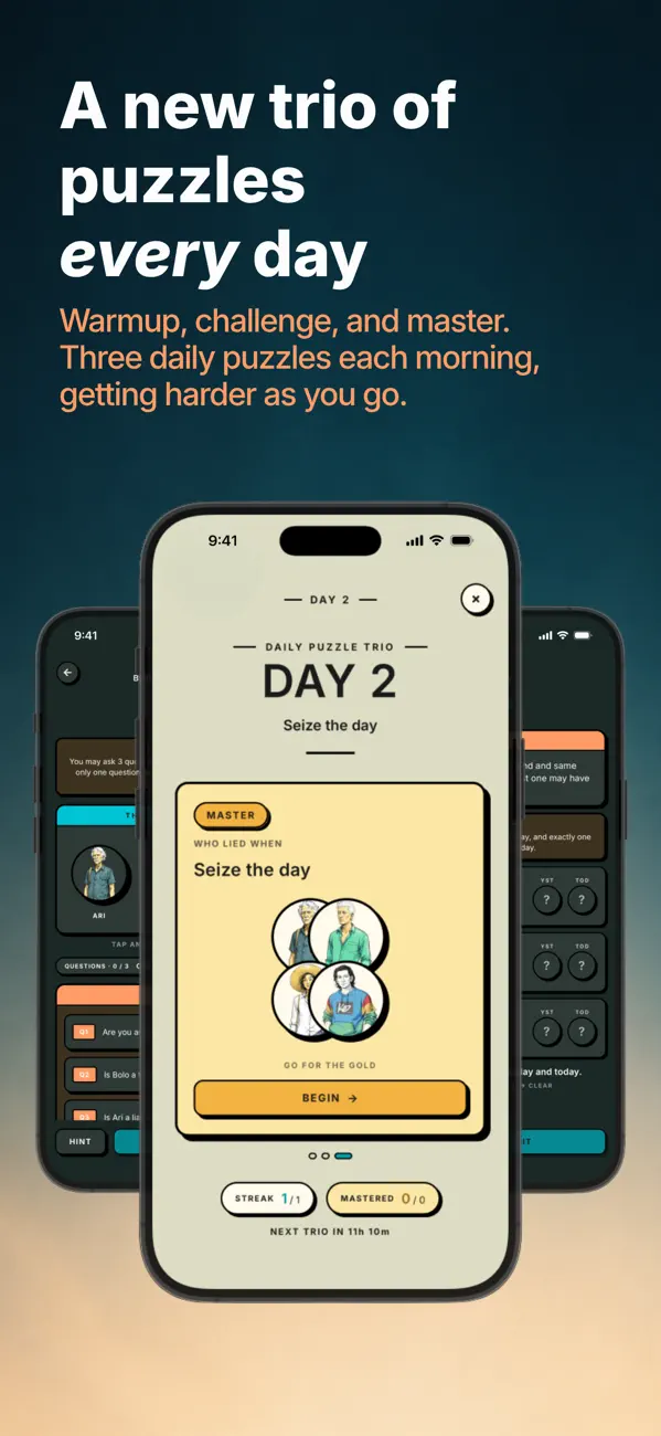 Logic Islands: Deduction Game