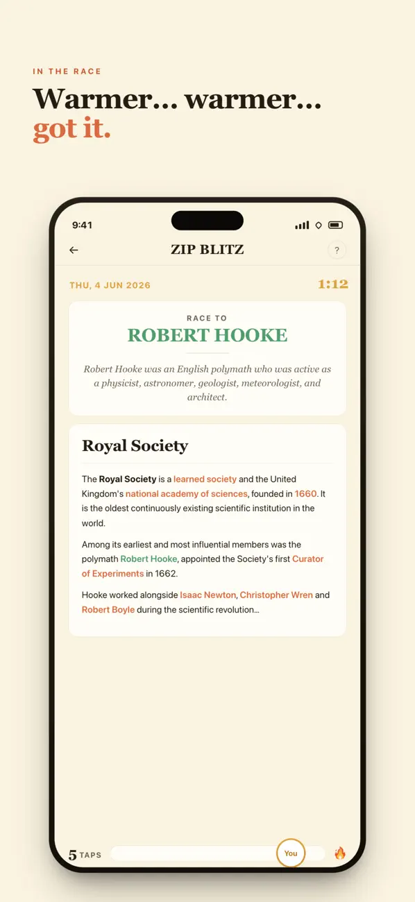 Zip Blitz - Wikipedia Races
