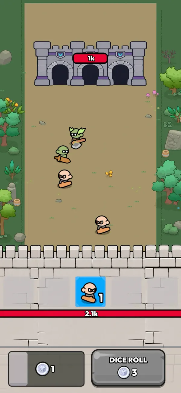 Castle Dice Heroes: Roguelike