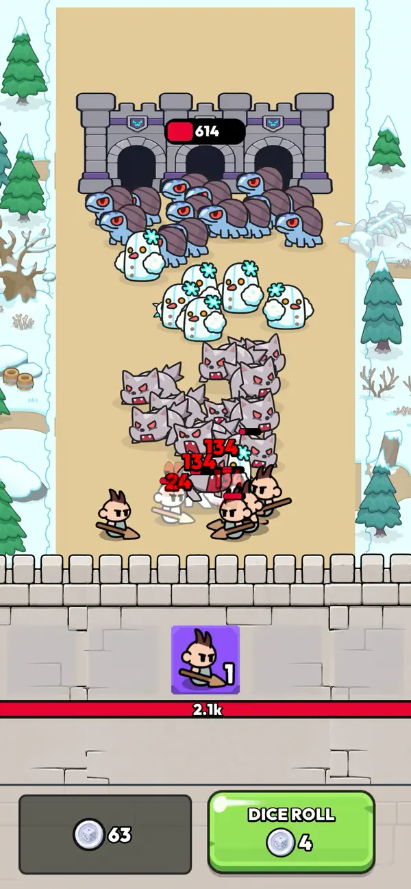 Castle Dice Heroes: Roguelike