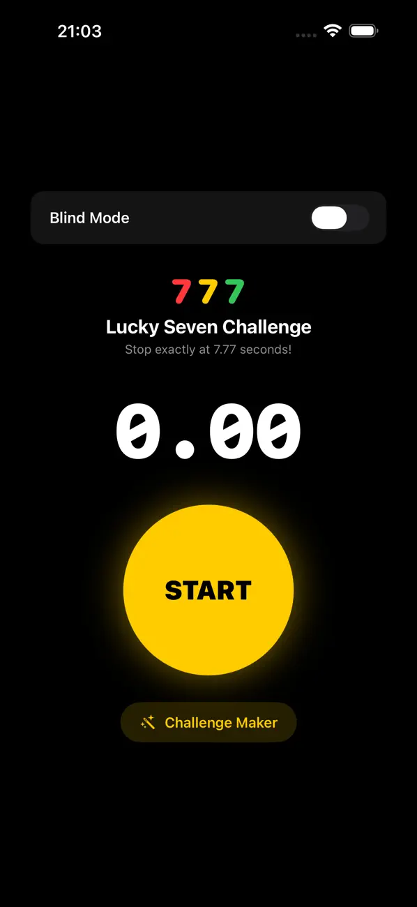 Lucky 777 Challenge