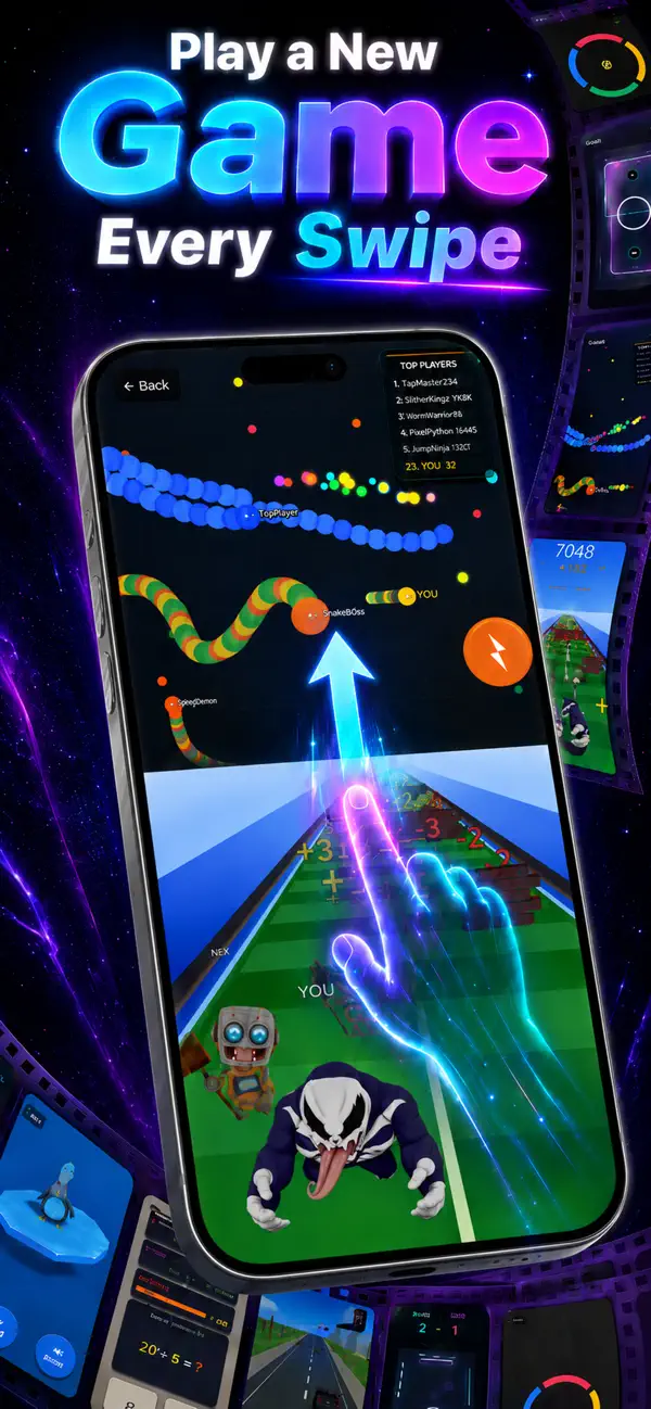10000 Offline Game: Swipe2Play