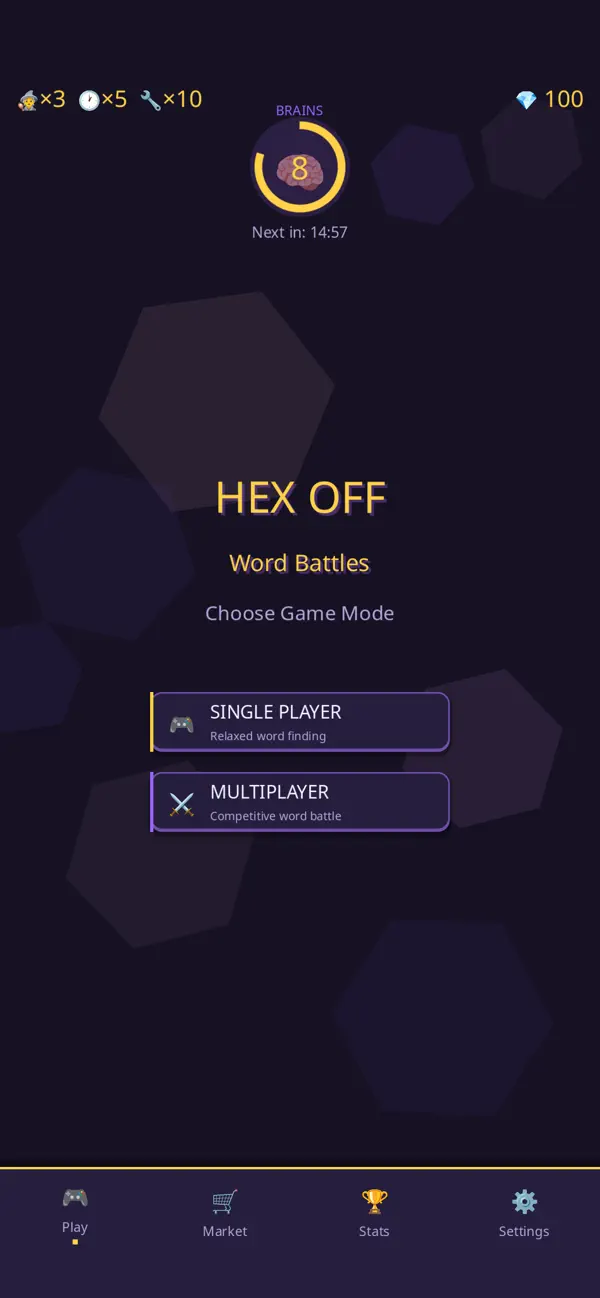 Hex Off: Word Battles