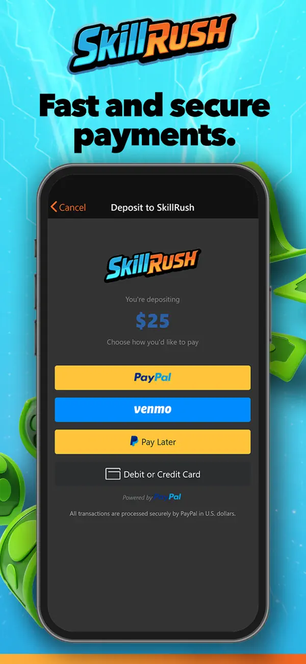 SkillRush - Win Real Cash