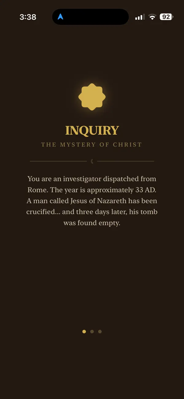 Inquiry | Bible Study Game
