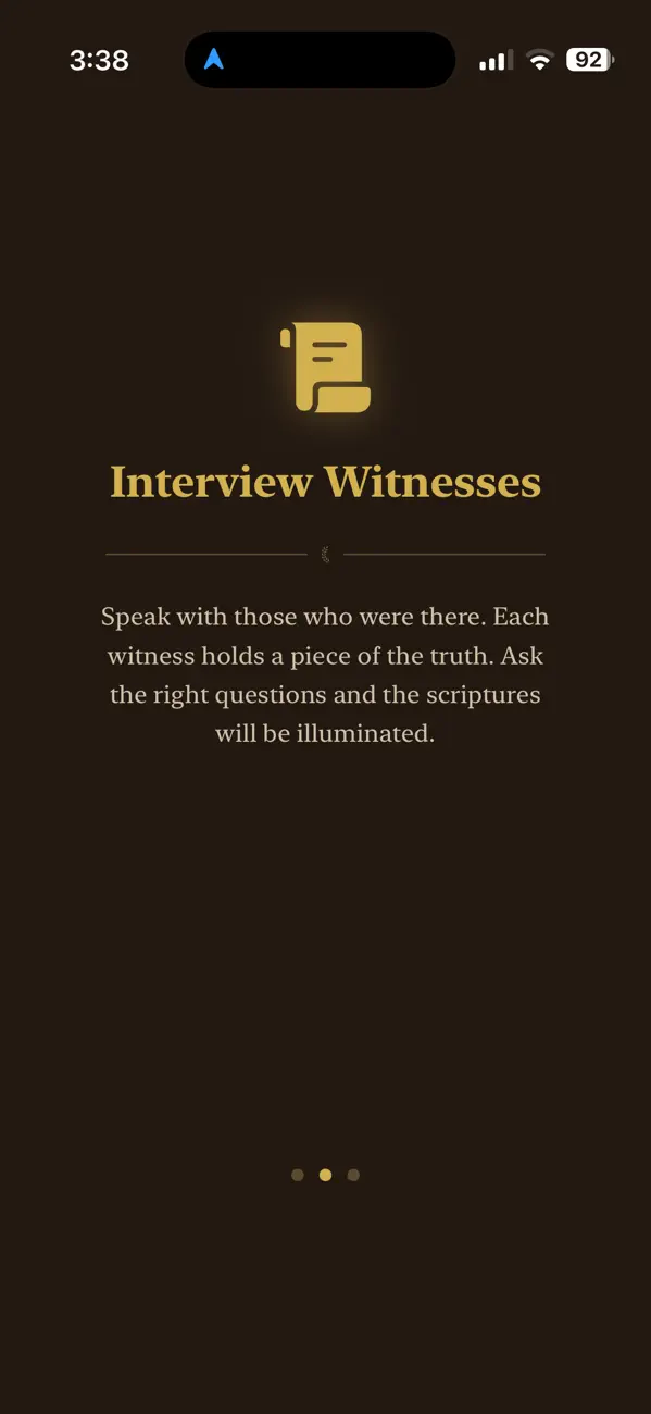 Inquiry | Bible Study Game