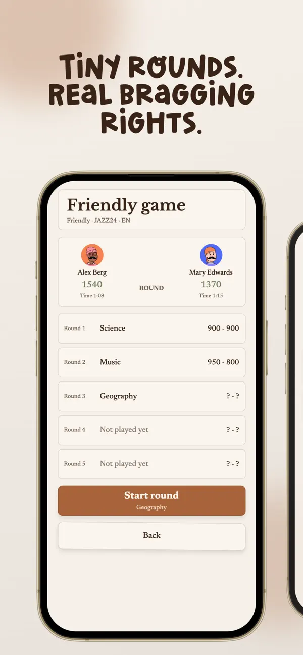 Sort Quiz: Trivia sorting game