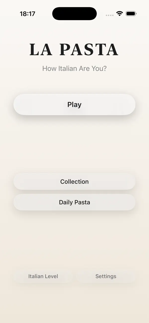La Pasta: 60s Challenge