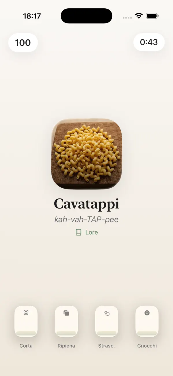 La Pasta: 60s Challenge