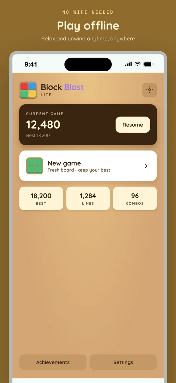 Block Blast Lite: Puzzle