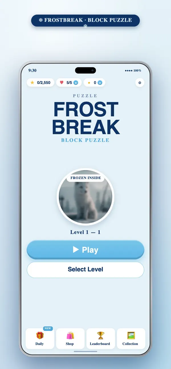 Frostbreak: Block Puzzle